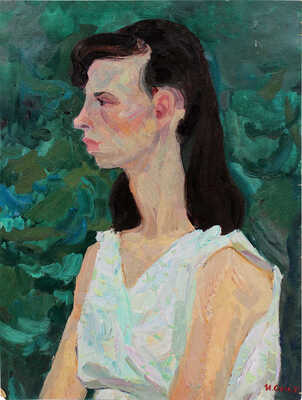 Сорокин Иван Васильевич. Девушка. Этюд 